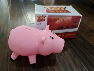 Toy Story Hamm Figures Coins Save Money Box Piggy Bank Pink Ham Pig
