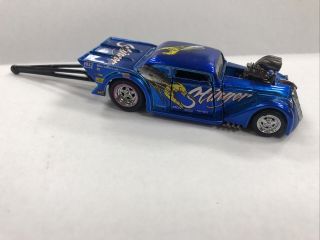 Stinger Willys Coupe Blue Nitro Muscle Machine Pro Mod