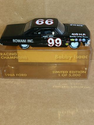 Racing Champions Bobby Isaac 99 1:43 1964 Ford Limited Edition 1/5000 Die Cast