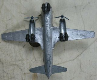 Vintage 1950 ' s Die Cast Tootsie Toy 2 Prop Plane 3