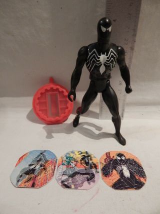 Marvel Vintage Secret Wars Spider - Man Black Suit Near Complete (needs 1 Flicker)