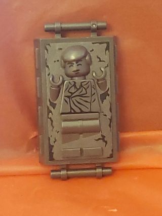 Lego Star Wars Han Solo In Carbonite " Minifigure " (sw0978) From Set 75243