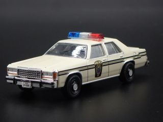 1983 83 Ford Ltd Crown Victoria Ardis,  Md Police 1:64 Scale Diorama Model Car