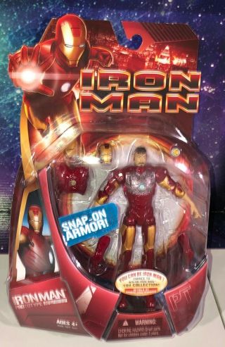 Marvel Legends Iron Man Movie Prototype Snap - On Armor Action Figure 6 "