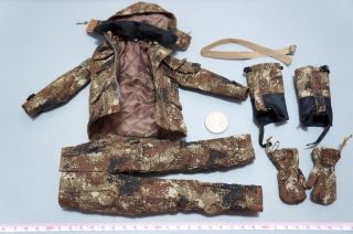 Flagset Fs 73018 1/6th Chinese Border Guards Camouflage Suit F 12 " Figure