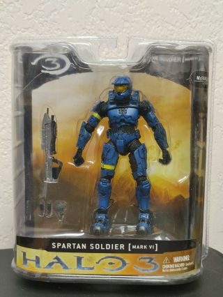 Spartan Soldier Mark Vi Halo 3 Mcfarlane Toys Series 1 Xbox 360