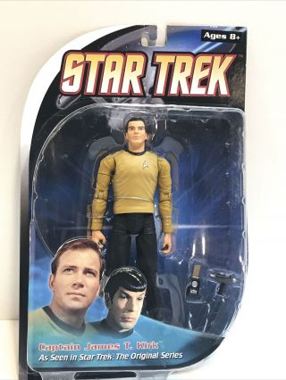 Star Trek: The Series Kirk 7 " Action Figure Diamond Select Toys 2008