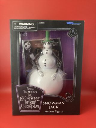 Disney Nightmare Before Christmas Snowman Jack Action Figure Toy Diamond