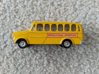 Johnny Lightning The Simpsons School Bus Toy Car Pre - Owned 2003