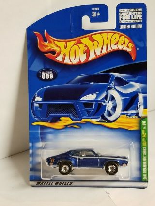Hot Wheels 2001 Treasure Hunt 9/12 Olds 442 Blue With Real Riders