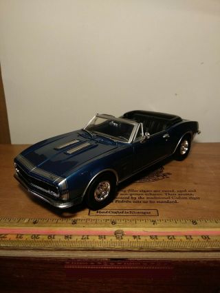 1967 Chevrolet Camaro Ss 1/24 Diecast By Motormax See Pictures.
