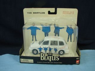 The Beatles Help Album Cover Die Cast White Car By Corgi