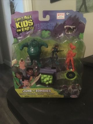 The Last Kids On Earth June,  Zombie Figure 3 - Pack