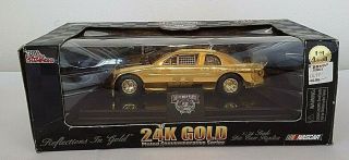 Tim Fedew 33 Nascar 50th Anniversary 24k Gold Plated Reflection In Gold Diecast