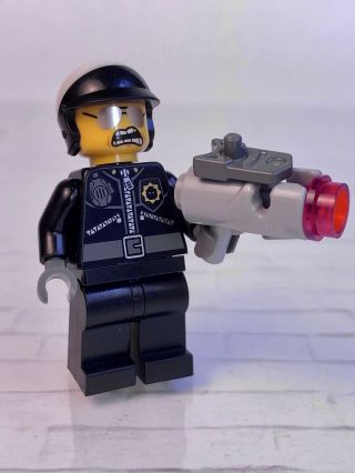 Lego Good Bad Cop Minifig Figure Movie City Two Faces In Same Head