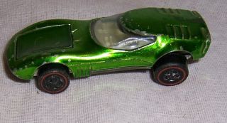 Vintage 1968 Red Line Mattel Hot Wheels Torero Green Car