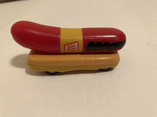 Vintage 1993 Hot Wheels Oscar Mayer Wiener Mobile Hot Dog Car