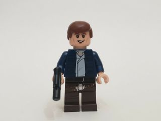 Lego Star Wars Han Solo Minifigure (from Set 75243) Smooth Hair