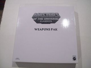 Weapons Pak R5959 Motuc Masters Of The Universe Classics Moc Never Taken
