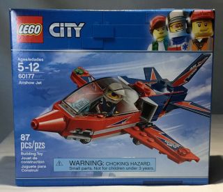 Lego City 60177 Airshow Jet Set 87pcs