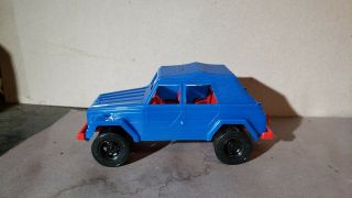 Plastic Strombecker Vw Thing Toy Car 1:32 Scale Vintage Volkswagen