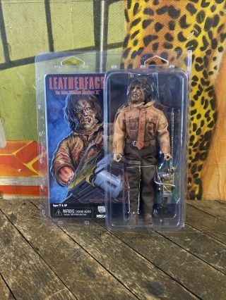 Neca Retro Cloth The Texas Chainsaw Massacre 3 Leatherface Figure Jason Freddy