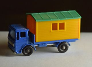 Vintage Lesney Matchbox Series No.  60 Site Hut Truck