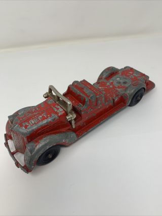 Hubley Kiddie Toy 473 Diecast Fire Truck Vtg Antique Made In Usa Rare