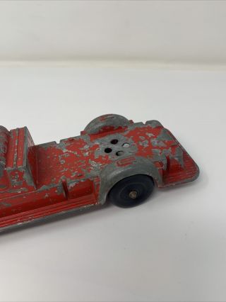 Hubley Kiddie Toy 473 Diecast Fire Truck VTG Antique Made in USA Rare 3