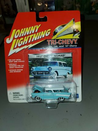 Vintage Die Cast Johnny Lightning 1957 Chevy Nomad