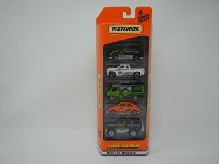 Matchbox 5 Pack Storm Trackers W/ Exclusive Designs