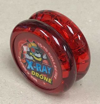Playmaxx X - Ray Drone Ball Bearing Bumble Bee Yo - Yo Yoyo Proyo Yo Xray 4 Red