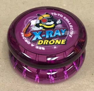 Playmaxx X - Ray Drone Ball Bearing Bumble Bee Yo - Yo Yoyo Proyo Yo Xray 3 Purple