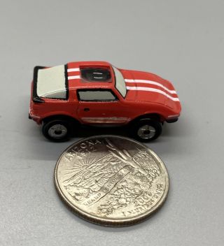 Micro Machines ‘80s Mazda Rx - 7 Private Eyes Red,  1990 Galoob,