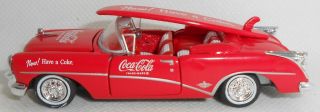 M2 Machines Coca Cola 1954 Buick Skylark Red With Surfboard Loose 2020