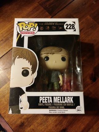 Funko Pop Movies: The Hunger Games - Peeta Mellark 228 Vaulted/retired