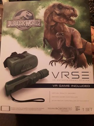 Vrse Jurassic World Virtual Reality Set Ready To