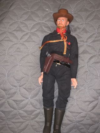 1973 Excel Toy Corp Legends Of The West Jesse James 9.  5” Action Figure