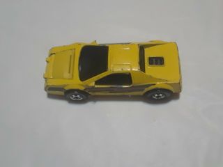 Hot Wheels Crack - Ups Yellow Basher Cruiser Coupe C.  1983 Mattel Hong Kong