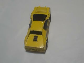 Hot Wheels Crack - Ups Yellow Basher Cruiser Coupe c.  1983 Mattel Hong Kong 2