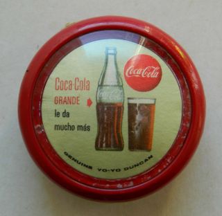 Vintage & Rare Coca Cola Yo - Yo Duncan Made In Mexico 1960 