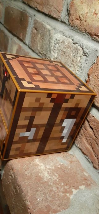 Minecraft Crafting Table Building Toy Mattel CJM12 Parts 2015 video game piece 1 2
