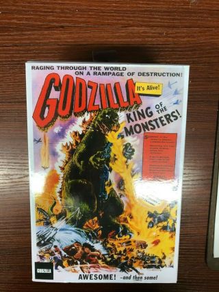 Neca Godzilla: King Of The Monsters (1956) Movie Poster Action Figure.