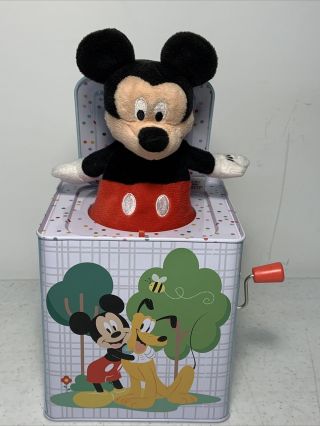 Kids Preferred Disney Baby Mickey Mouse Jack - In - The - Box Musical Toy For Babies