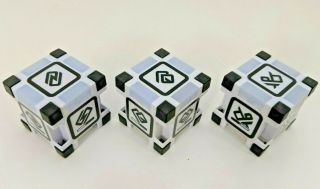 Set Of 3 Anki Cozmo Replacement Cubes 1 2 & 3,  Cube Only,  No Robot