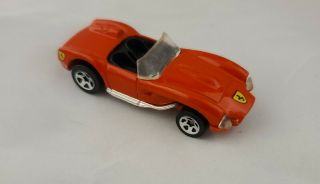 1990 Hot Wheels Red Ferrari Die Cast Car Convertible Loose 250 Rodster