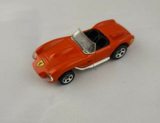 1990 Hot Wheels Red Ferrari Die Cast Car Convertible Loose 250 rodster 3