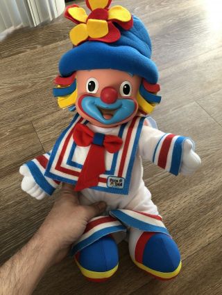 Patati Patata Portuguese Clown Doll Plush Vinyl Head Red White Blue Multibrink