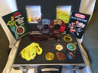 Proyo Gold/cold Fusion,  F H Zero,  Duncan Yoyos With Locking Case
