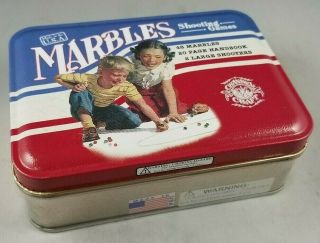 Channel Craft Classic Marble Set In Nostalgic Tin